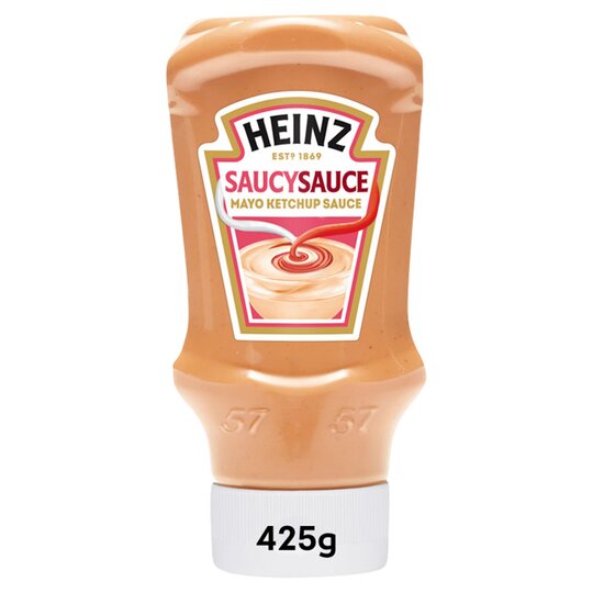 Heinz Saucy Mayonnaise Ketchup Sauce 425g - Out of Date